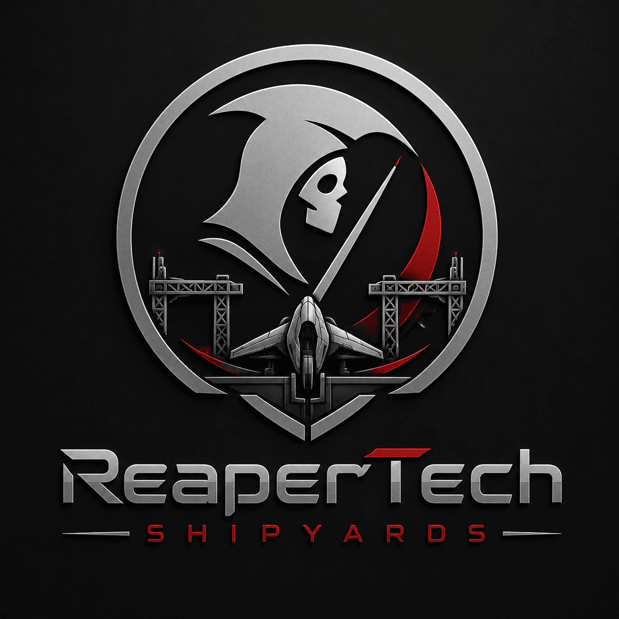 ReaperTech Shipyards Logo Background